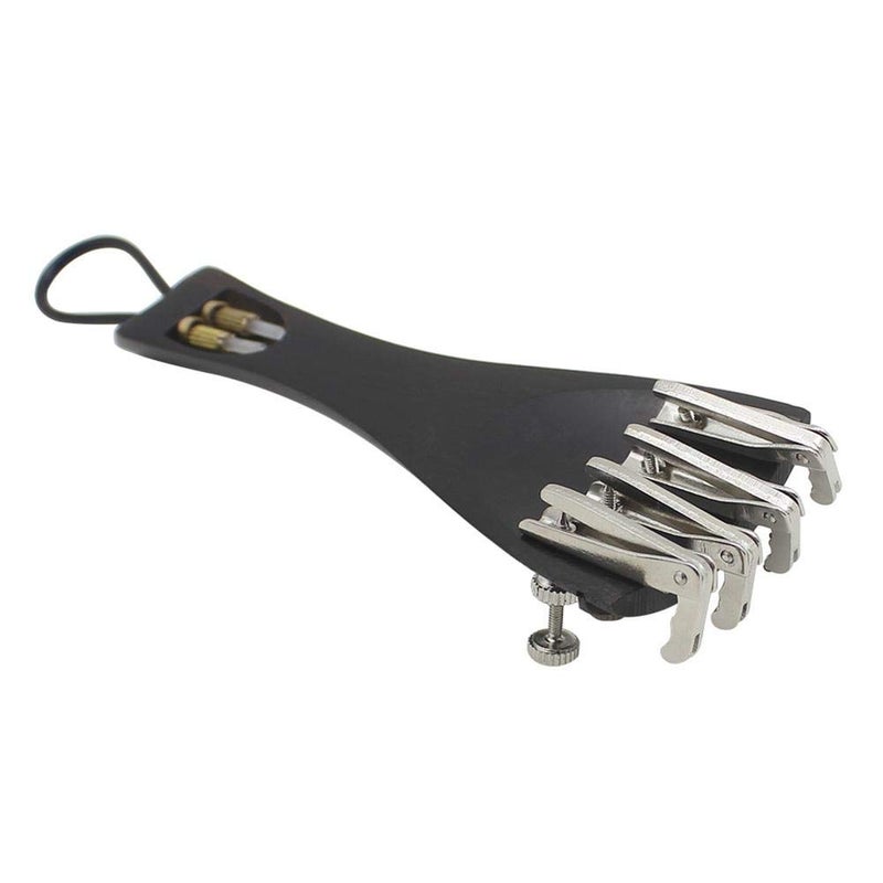 Dilwe 3 in 1 Violin Set, Violin Tailpiece & Tailpiece Rope & Tuners Kits Set for 4/3 4/4 Violin Replacement Part - Image 1